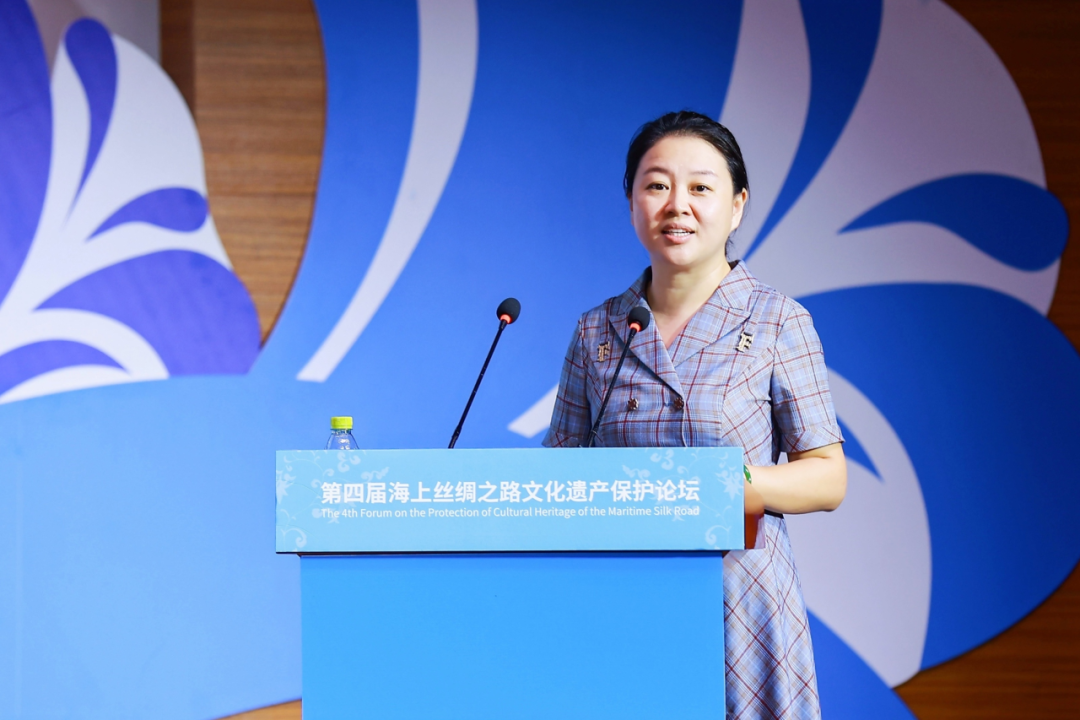 中國(guó)（海南）南海博物館副館長(zhǎng) 朱磊 發(fā)表主旨演講