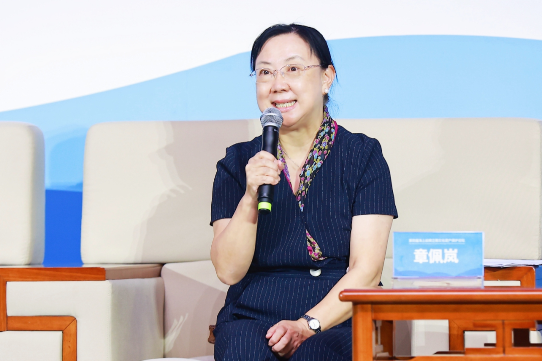 國(guó)家文物進(jìn)出境審核海南管理處主任 章佩嵐 發(fā)言