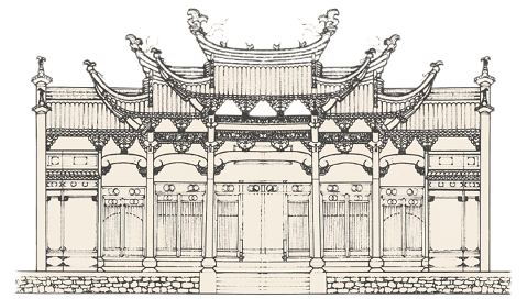 五鳳樓立面